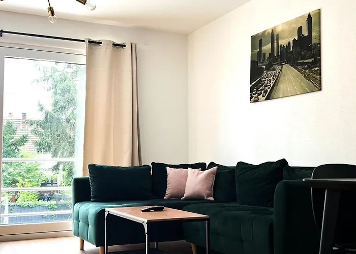 2 Zkb Apartment In Mannheim Kueche - Parken - Grosser Tv
